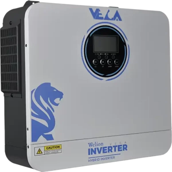 اینورتر1.5KW هیبریدی(خورشیدی) تکفاز برند وگا
